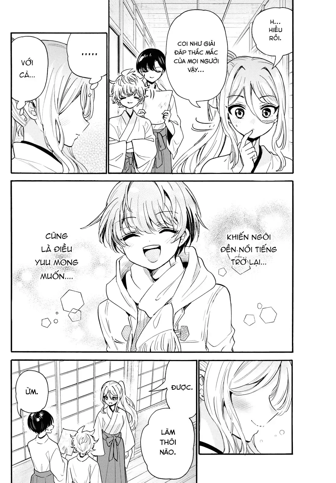 Ba Chị Em Nhà Mikadono Dễ Đối Phó Thật Đấy Chap 190 - Next Chap 191