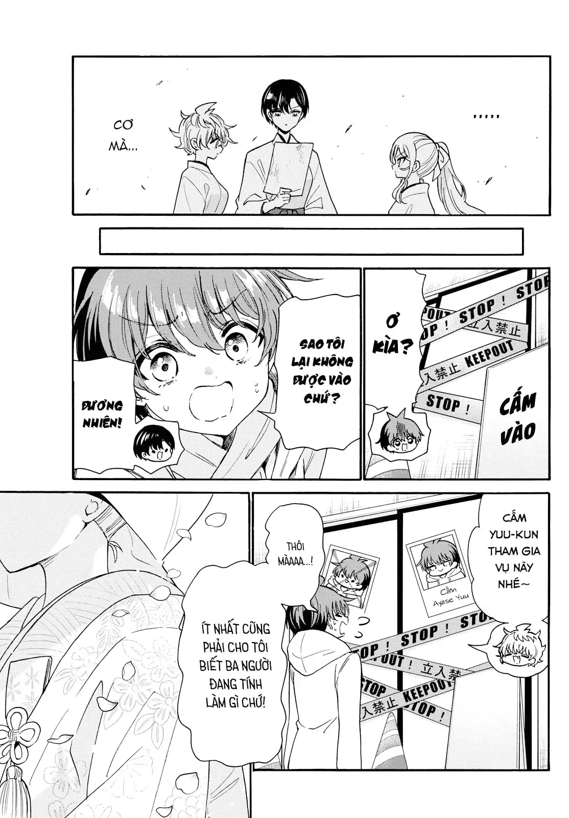 Ba Chị Em Nhà Mikadono Dễ Đối Phó Thật Đấy Chap 190 - Next Chap 191