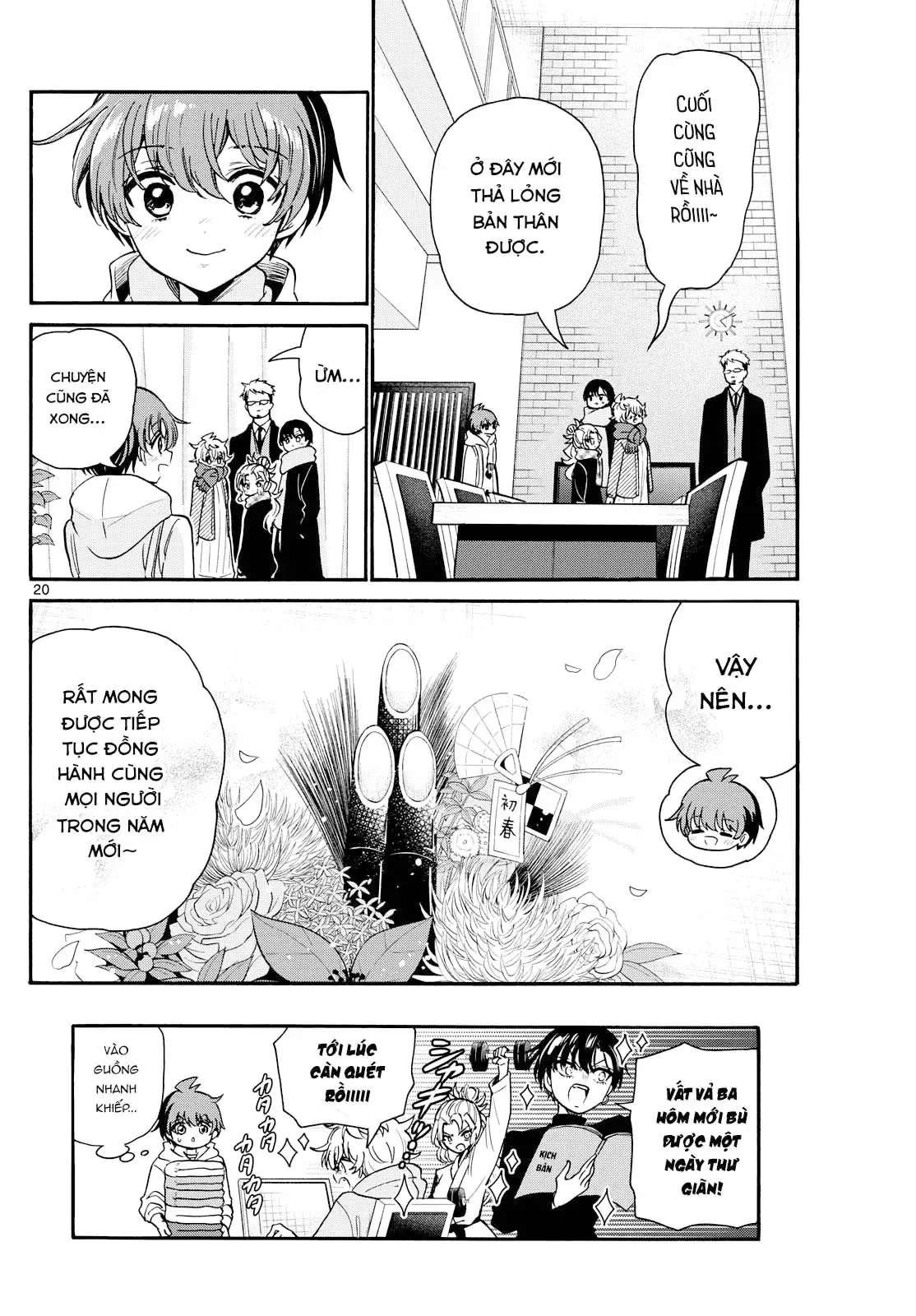 Ba Chị Em Nhà Mikadono Dễ Đối Phó Thật Đấy Chap 191 - Next Chap 192