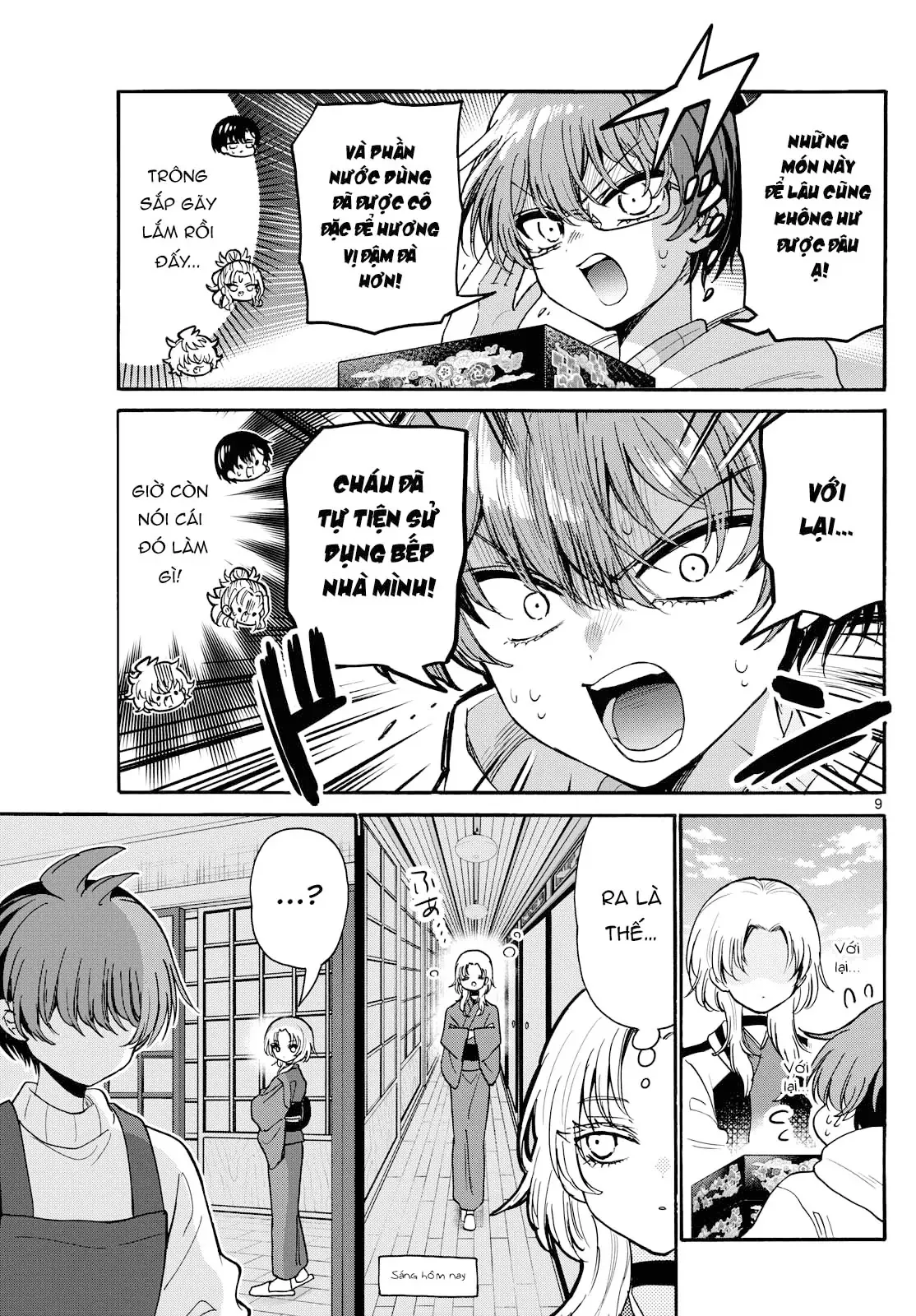 Ba Chị Em Nhà Mikadono Dễ Đối Phó Thật Đấy Chap 191 - Next Chap 192