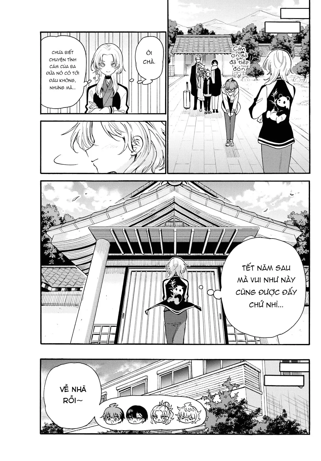 Ba Chị Em Nhà Mikadono Dễ Đối Phó Thật Đấy Chap 191 - Next Chap 192