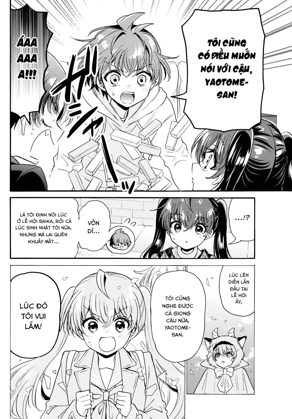 Ba Chị Em Nhà Mikadono Dễ Đối Phó Thật Đấy Chap 192 - Next Chap 193