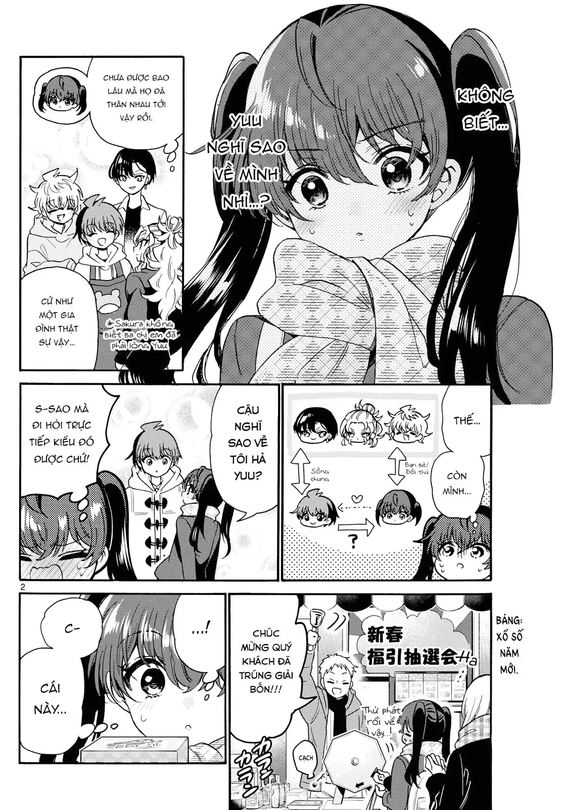 Ba Chị Em Nhà Mikadono Dễ Đối Phó Thật Đấy Chap 192 - Next Chap 193