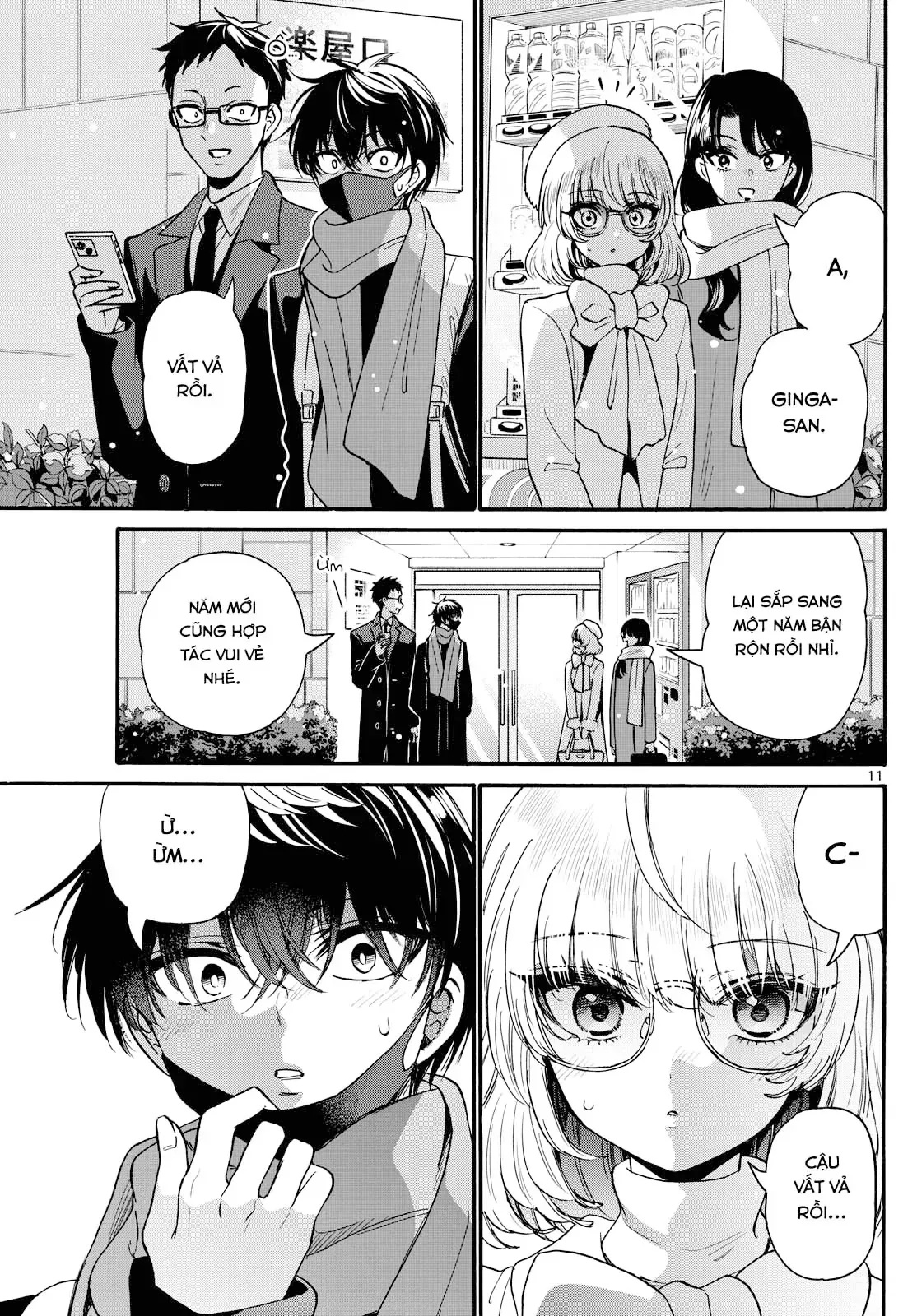 Ba Chị Em Nhà Mikadono Dễ Đối Phó Thật Đấy Chap 193 - Next Chap 194