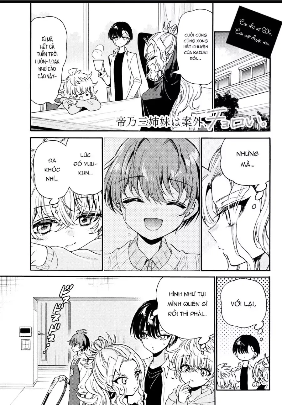 Ba Chị Em Nhà Mikadono Dễ Đối Phó Thật Đấy Chap 204 - Next Chap 205