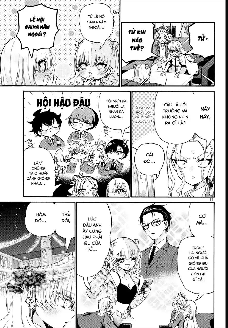 Ba Chị Em Nhà Mikadono Dễ Đối Phó Thật Đấy Chap 205 - Next Chap 206