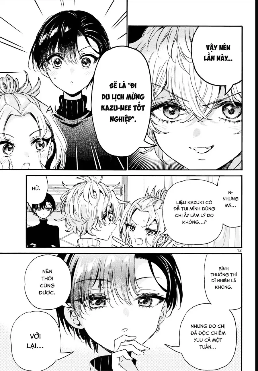 Ba Chị Em Nhà Mikadono Dễ Đối Phó Thật Đấy Chap 206 - Next Chap 207