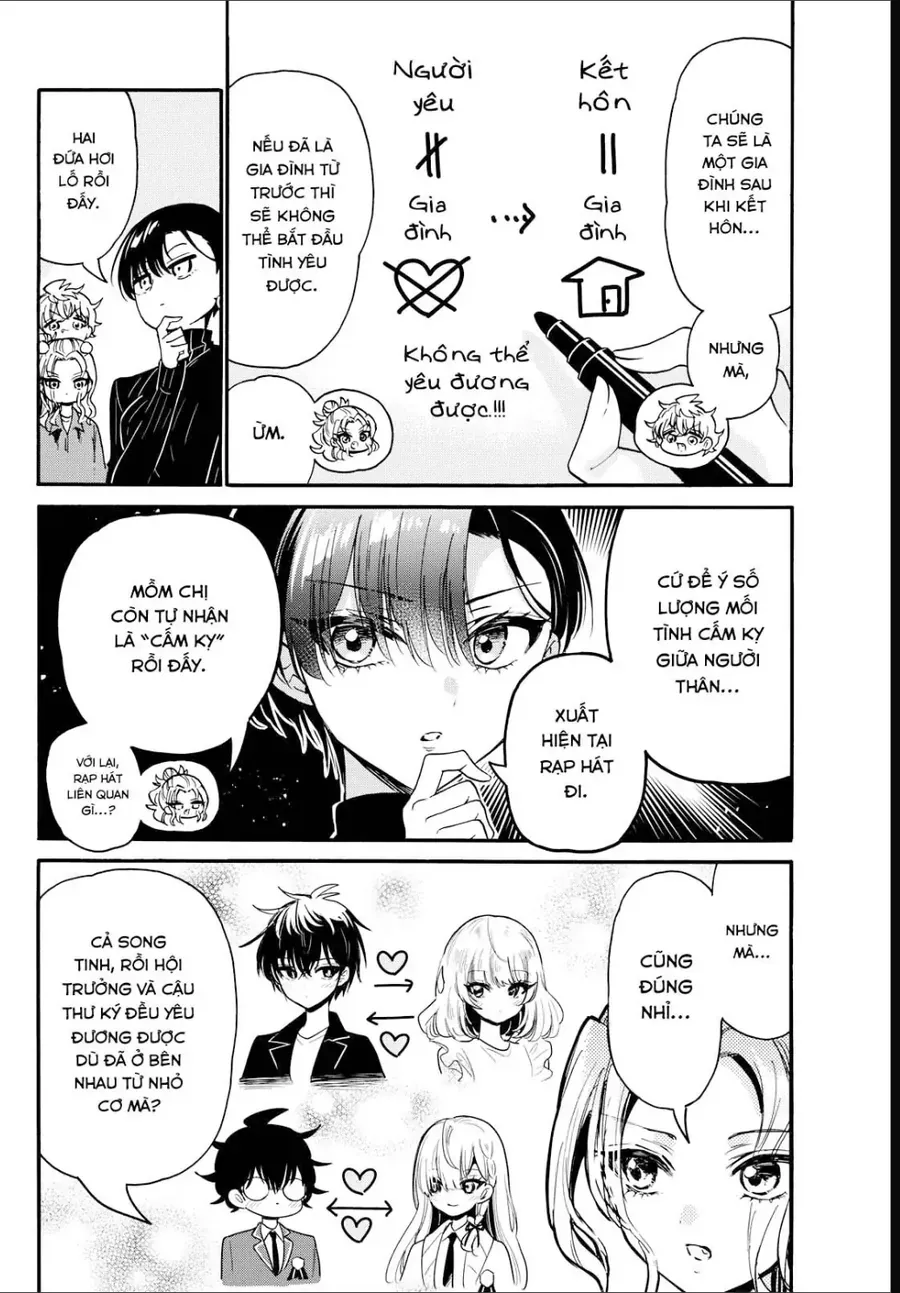 Ba Chị Em Nhà Mikadono Dễ Đối Phó Thật Đấy Chap 206 - Next Chap 207