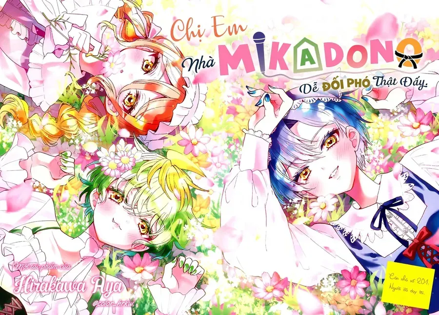 Ba Chị Em Nhà Mikadono Dễ Đối Phó Thật Đấy Chap 201 - Next Chap 202
