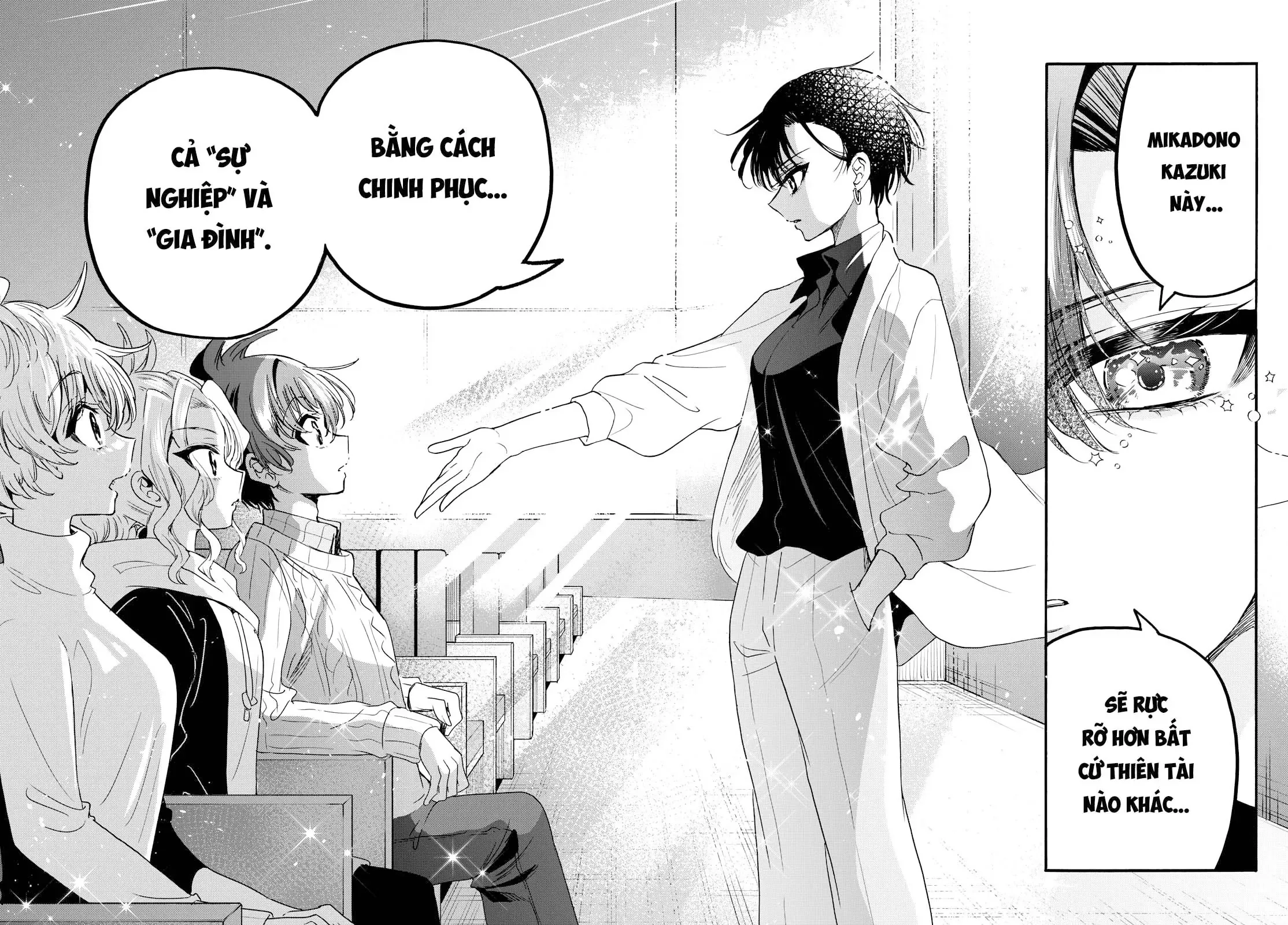 Ba Chị Em Nhà Mikadono Dễ Đối Phó Thật Đấy Chap 203 - Next Chap 204