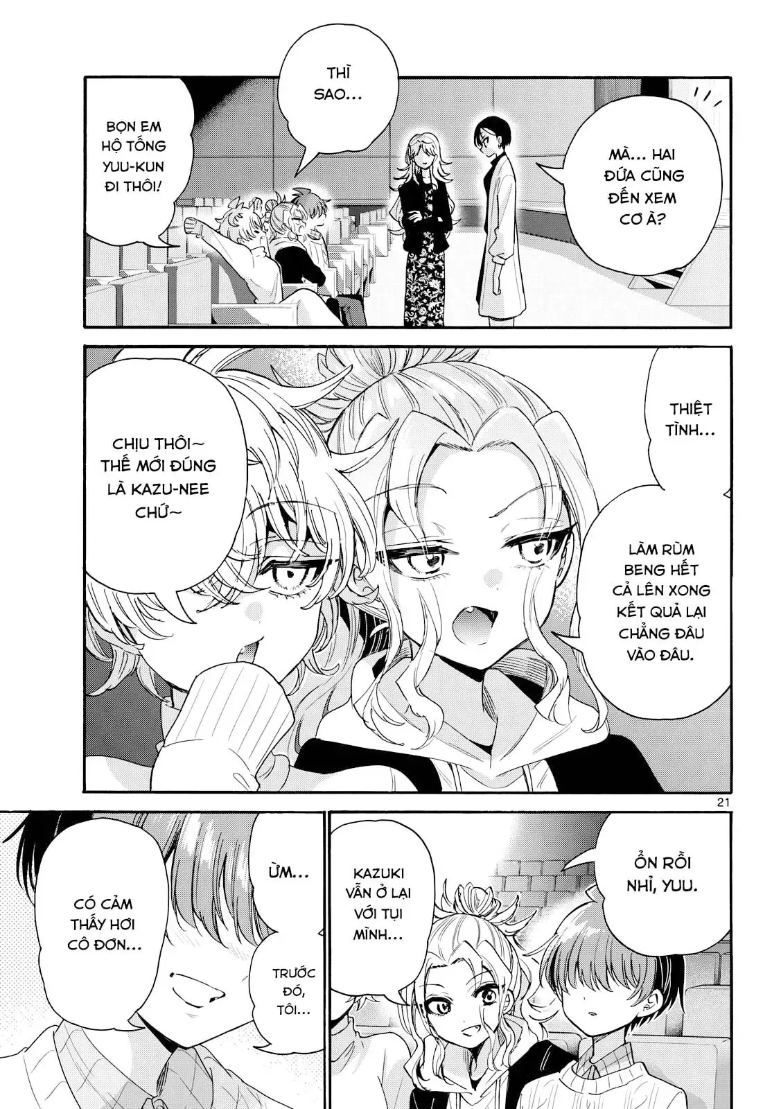 Ba Chị Em Nhà Mikadono Dễ Đối Phó Thật Đấy Chap 203 - Next Chap 204