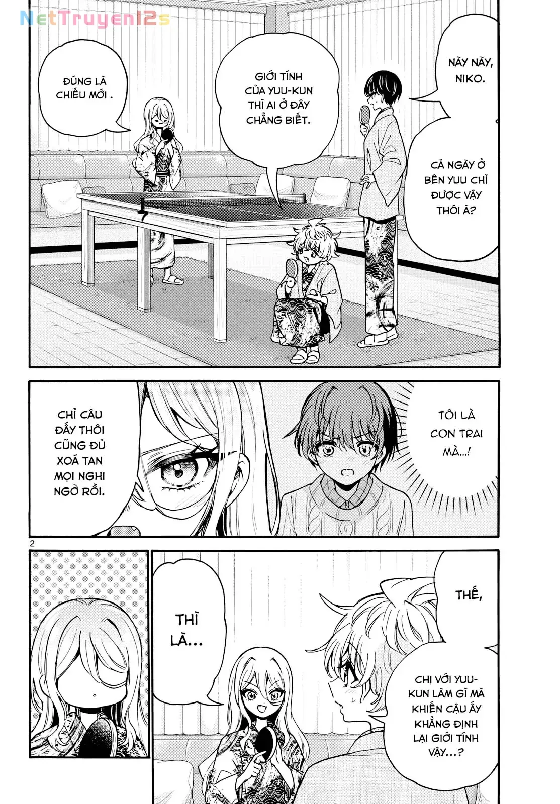 Ba Chị Em Nhà Mikadono Dễ Đối Phó Thật Đấy Chap 215 - Next Chap 216