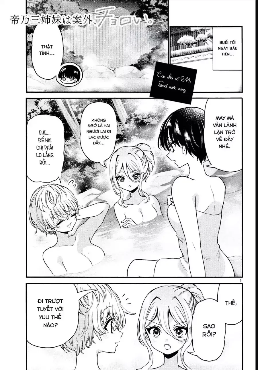 Ba Chị Em Nhà Mikadono Dễ Đối Phó Thật Đấy Chap 211 - Next Chap 212