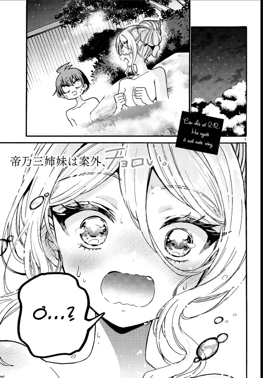 Ba Chị Em Nhà Mikadono Dễ Đối Phó Thật Đấy Chap 212 - Next Chap 213