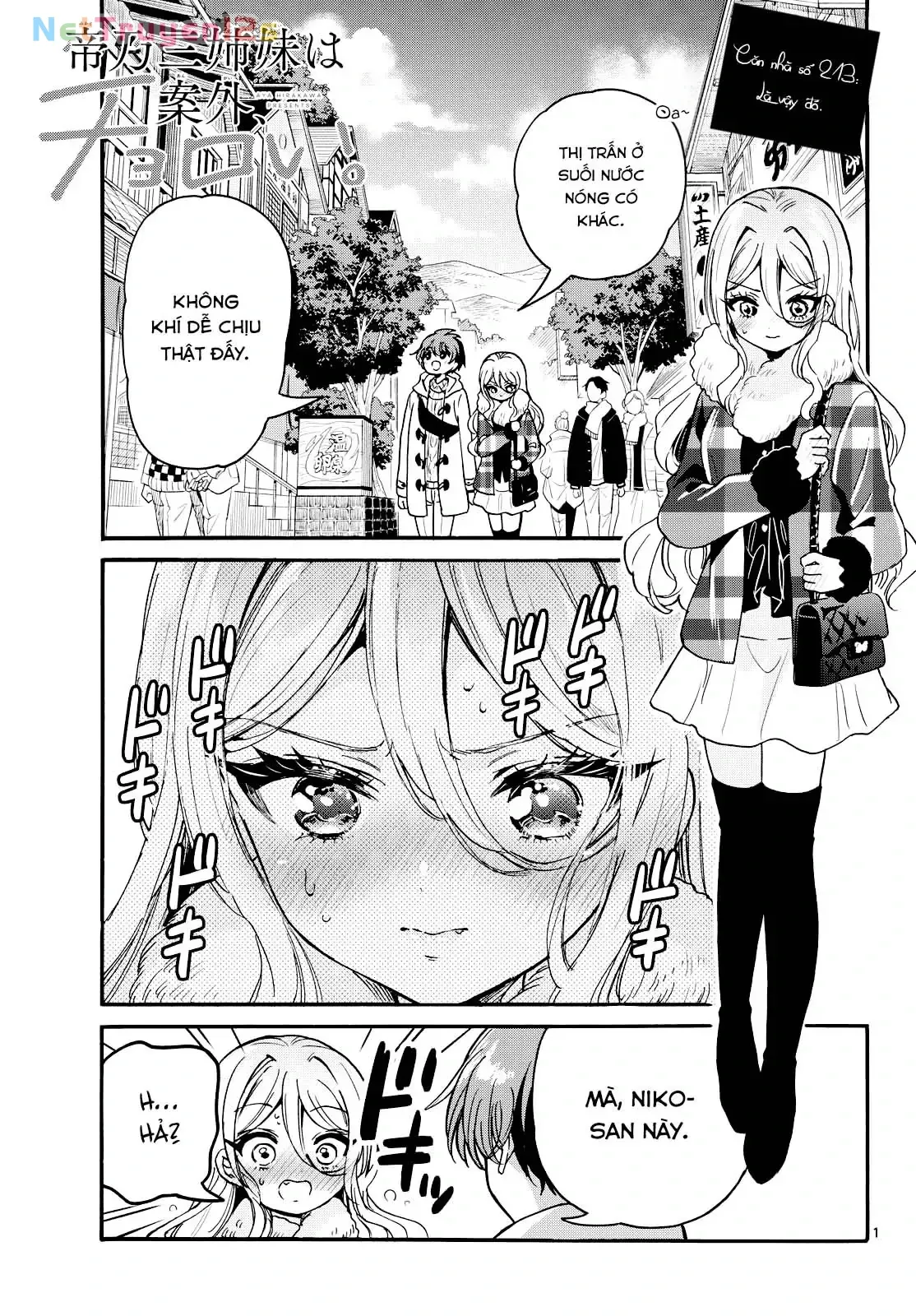 Ba Chị Em Nhà Mikadono Dễ Đối Phó Thật Đấy Chap 213 - Next Chap 214
