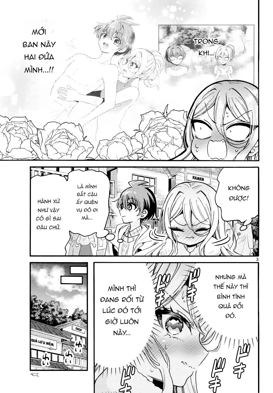 Ba Chị Em Nhà Mikadono Dễ Đối Phó Thật Đấy Chap 213 - Next Chap 214