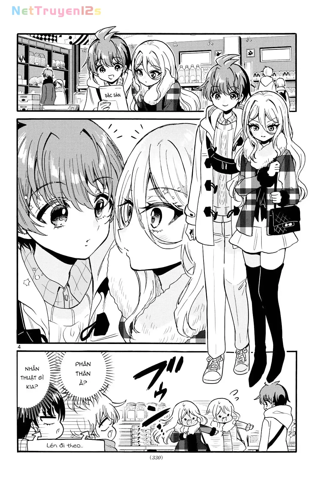 Ba Chị Em Nhà Mikadono Dễ Đối Phó Thật Đấy Chap 213 - Next Chap 214