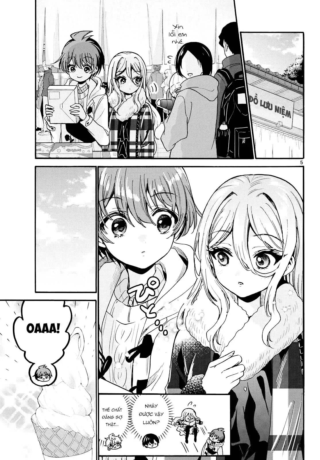 Ba Chị Em Nhà Mikadono Dễ Đối Phó Thật Đấy Chap 213 - Next Chap 214