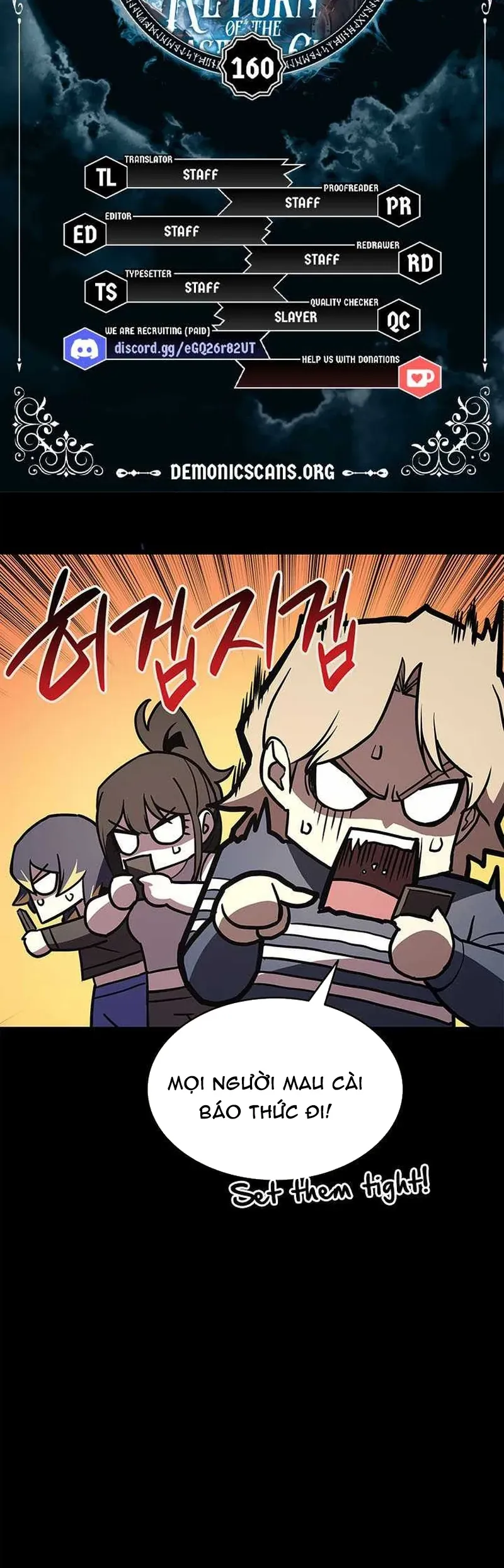 Vị Vua Mạnh Nhất Đã Trở Lại Chap 160 - Next Chap 161