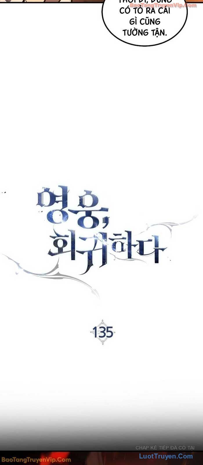 Anh Hùng Trở Về Chap 135 - Next Chap 136