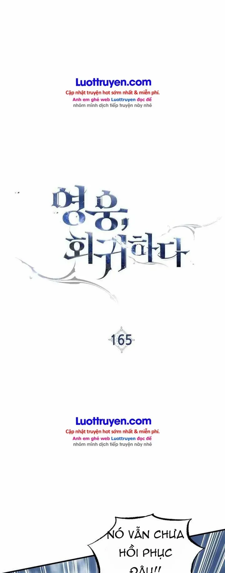 Anh Hùng Trở Về Chap 165 - Next Chap 166