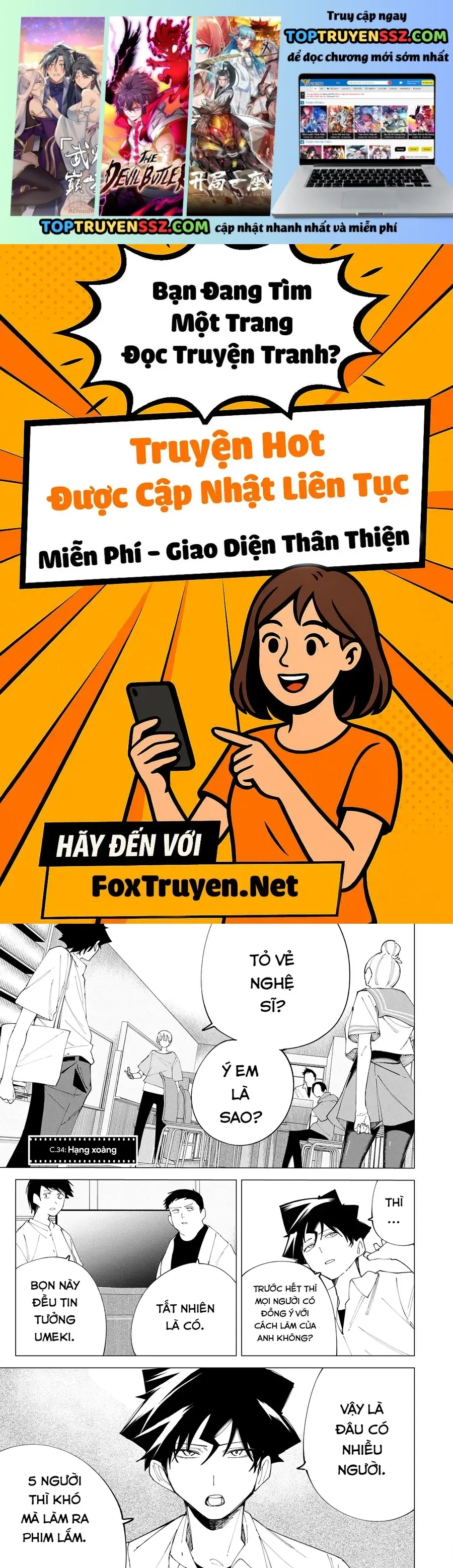 Xem Phim Người Lớn Được Không? Chap 34 - Next Chap 35