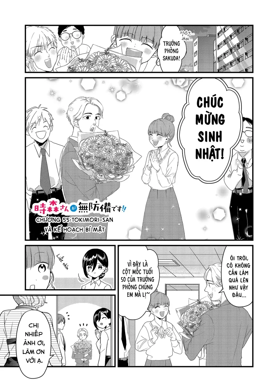 Tokimori-San Chẳng Chút Phòng Bị!! Chap 55 - Next Chap 56