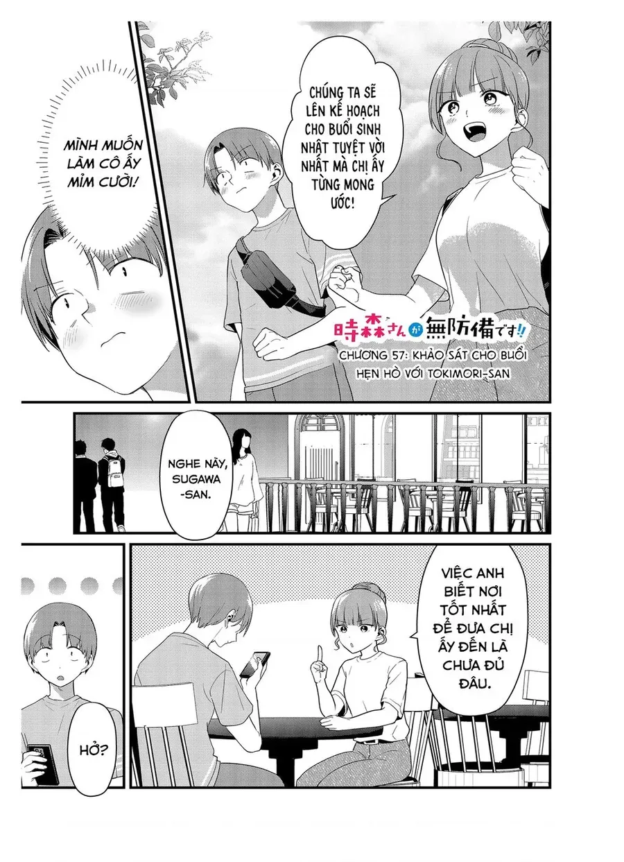 Tokimori-San Chẳng Chút Phòng Bị!! Chap 57 - Next Chap 58