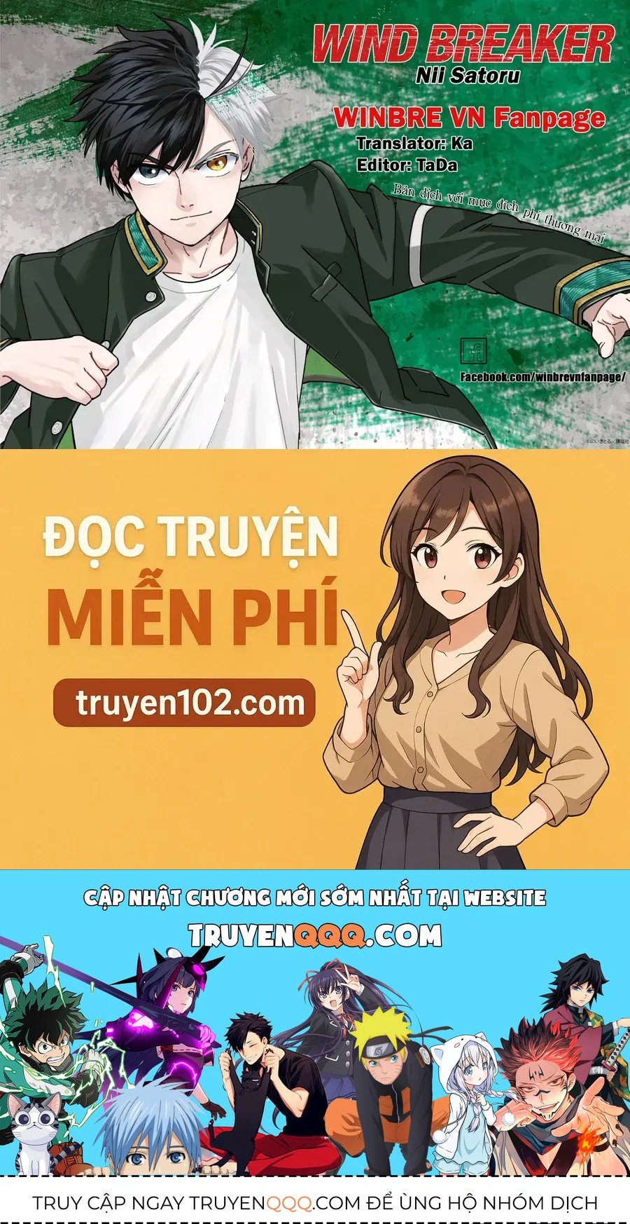 Wind Breaker (Nii Satoru) Chap 207 - Next Chap 208