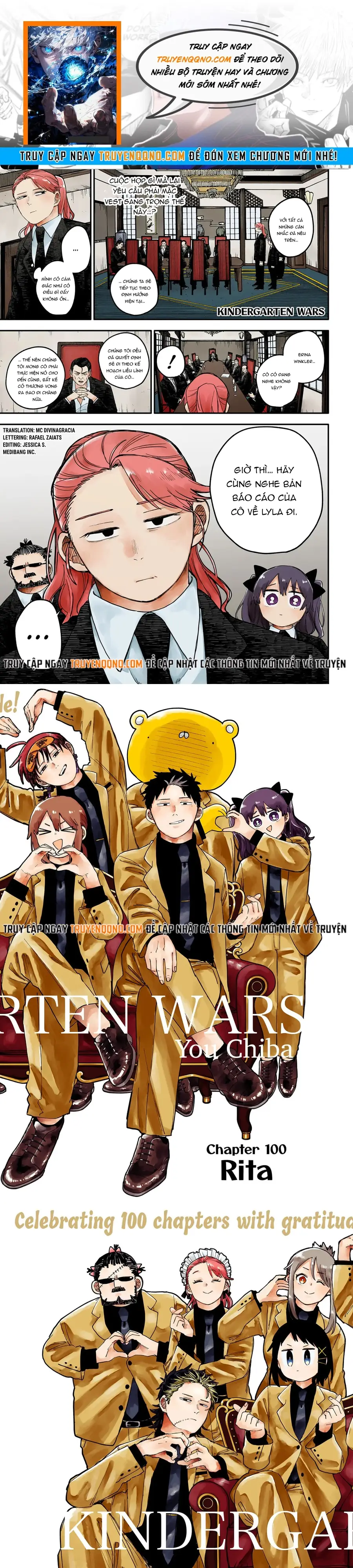 Cuộc chiến nhà trẻ Chap 100 - Next Chap 101