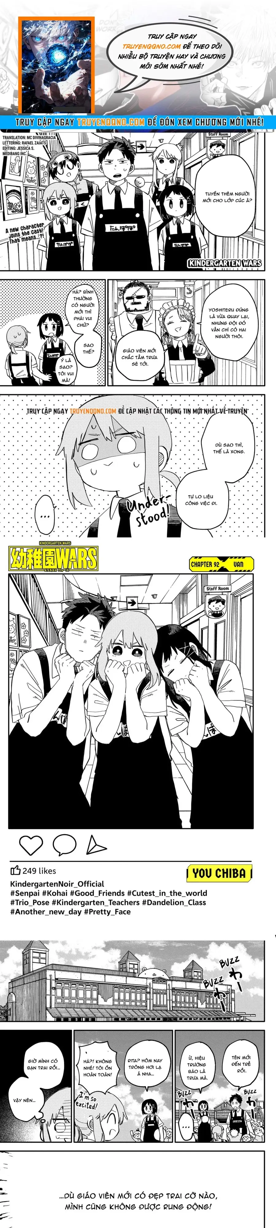 Cuộc chiến nhà trẻ Chap 92 - Next Chap 93