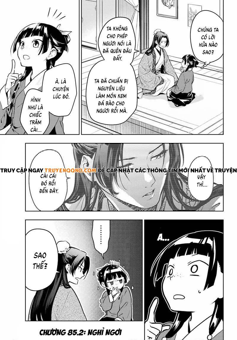 Độc Thoại Của Người Dược Sĩ Chap 85.2 - Next Chap 86.2