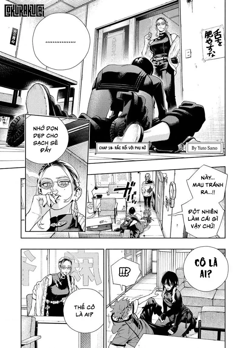 Gokurakugai Chap 18 - Next Chap 19