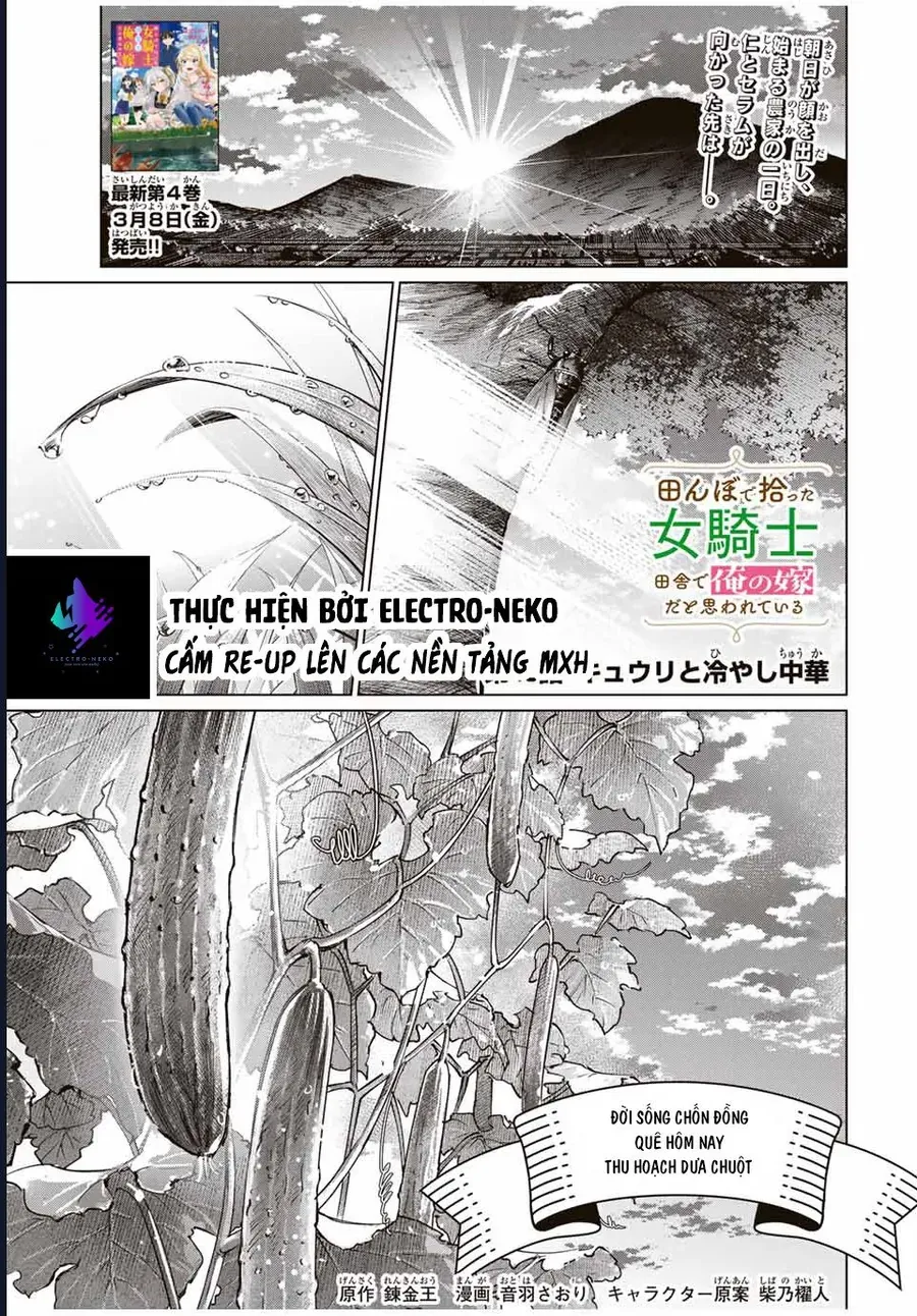 I Found A Female Knight In A Rice Field, In The Countryside They Think She’s My Wife Chap 45 - Next Chap 46