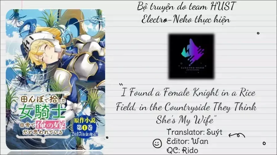 I Found A Female Knight In A Rice Field, In The Countryside They Think She’s My Wife Chap 49 - Next Chap 50