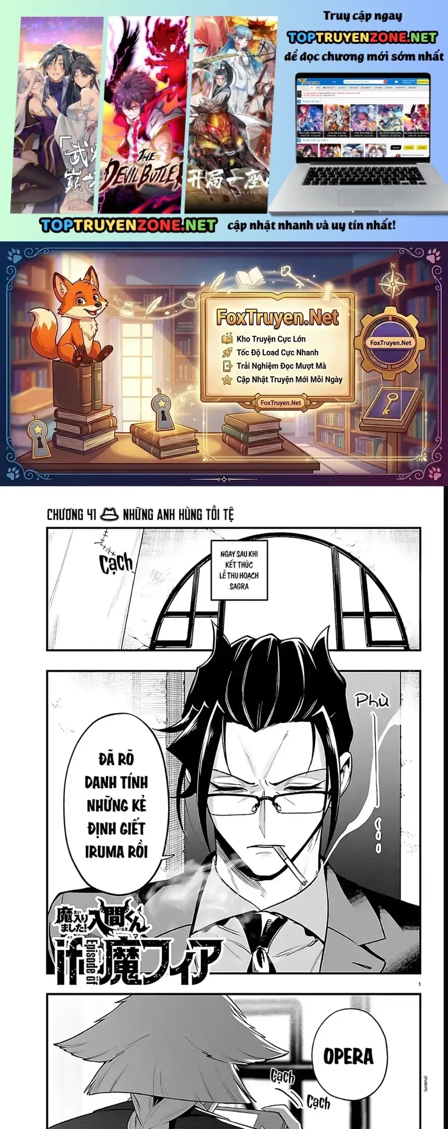 Mairimashita! Iruma-Kun: If Episode Of Mafia Chap 41 - Next Chap 42