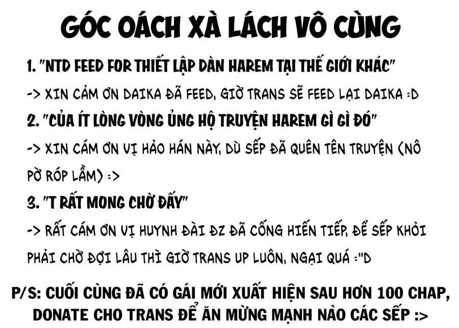 Thiết Lập Dàn Harem Tại Thế Giới Khác Chap 102 - Next Chap 103