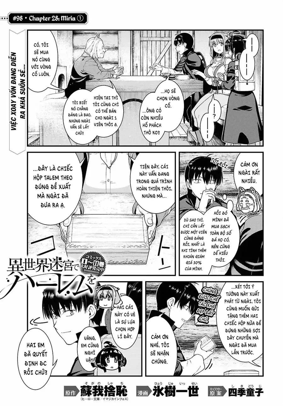 Thiết Lập Dàn Harem Tại Thế Giới Khác Chap 98 - Next Chap 99