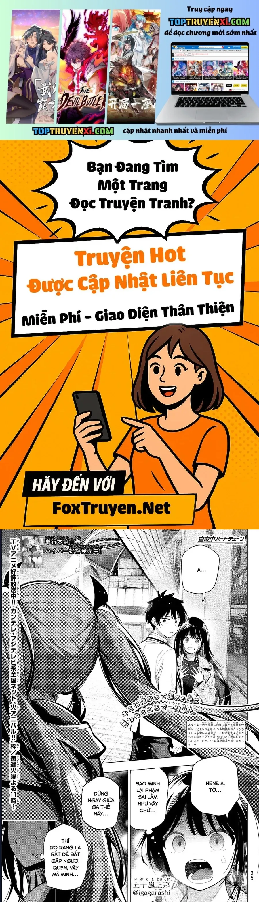 Mayonaka Heart Tune Chap 104 - Next Chap 105