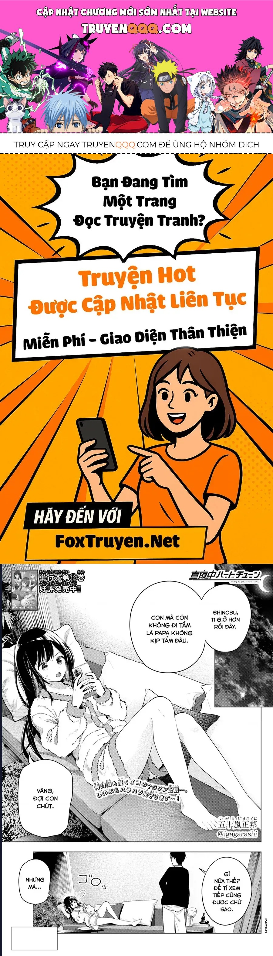 Mayonaka Heart Tune Chap 110 - Next Chap 111