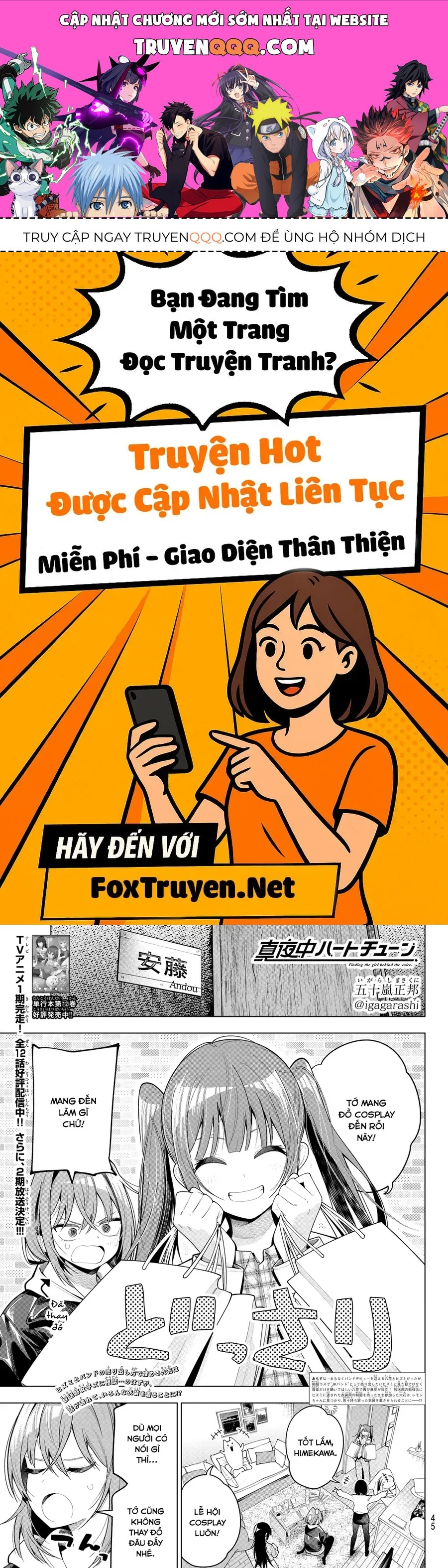 Mayonaka Heart Tune Chap 112 - Next Chap 113