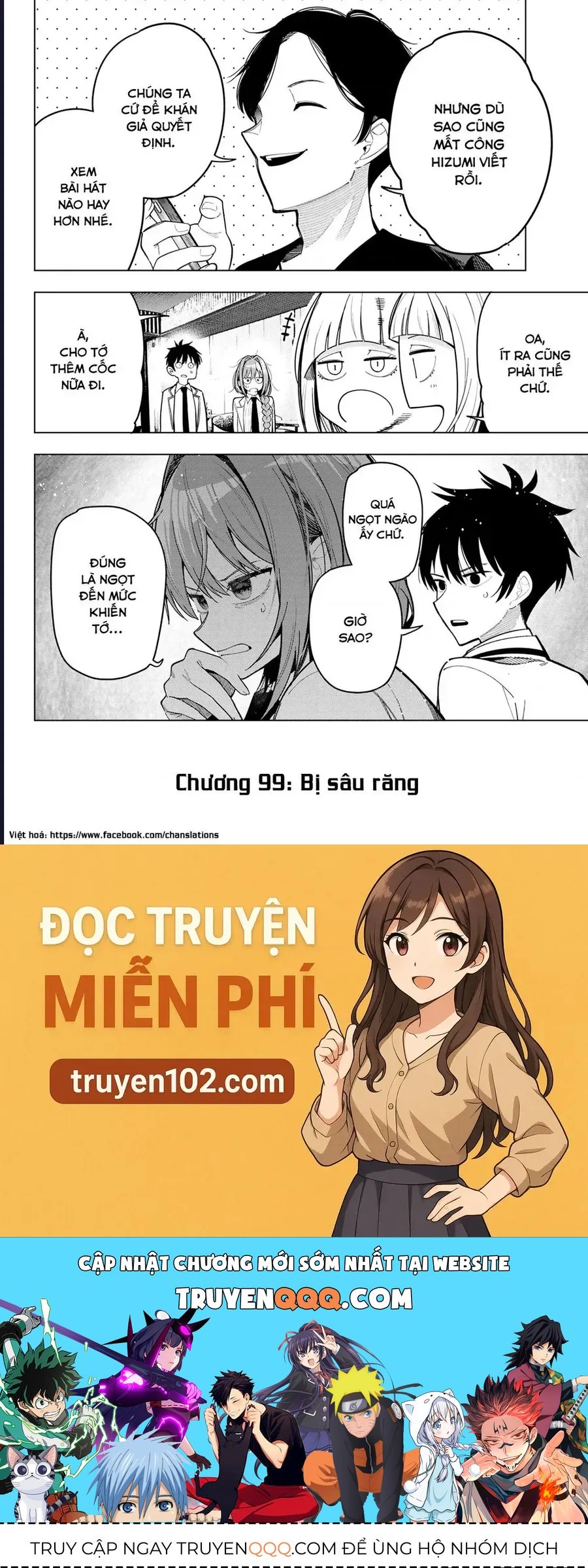 Mayonaka Heart Tune Chap 99 - Next Chap 100