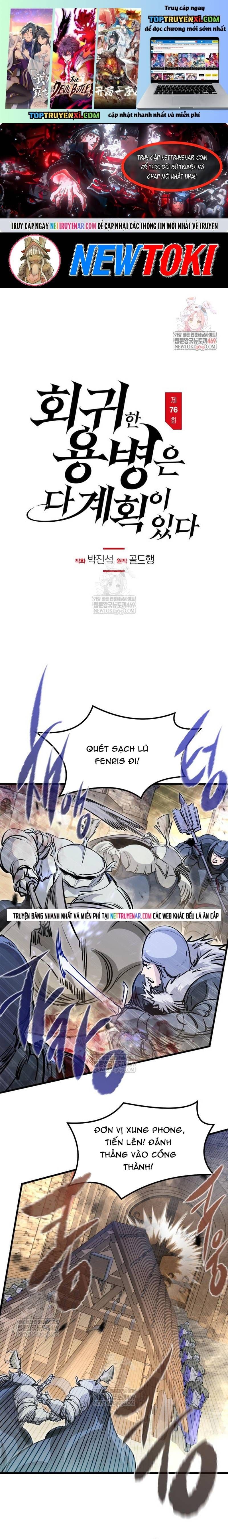 Mỗi Lính Đánh Thuê Trở Về Đều Có Một Kế Hoạch Chap 76 - Next Chap 77