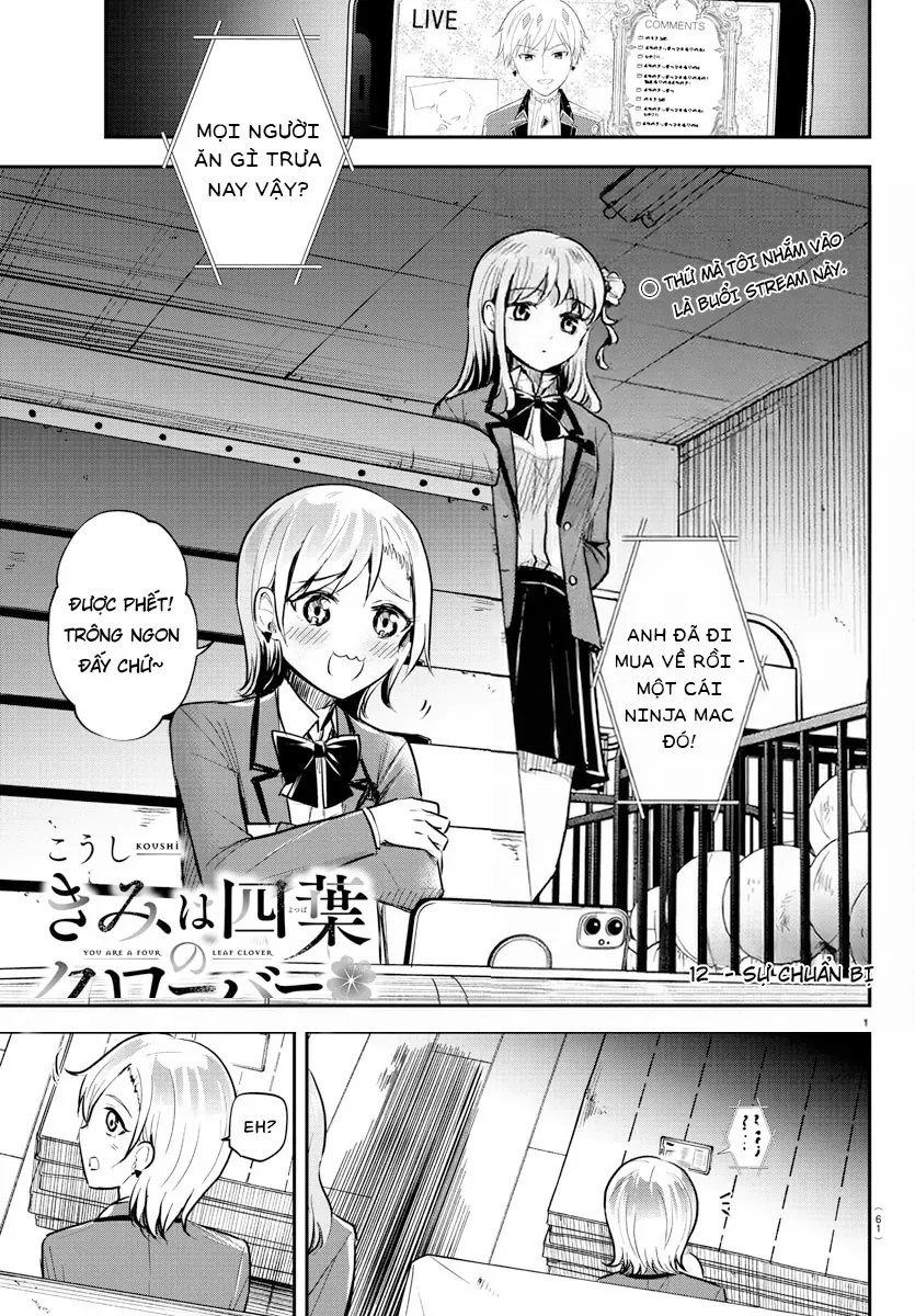 Cậu Là Cỏ 4 Lá Chap 12 - Next Chap 13