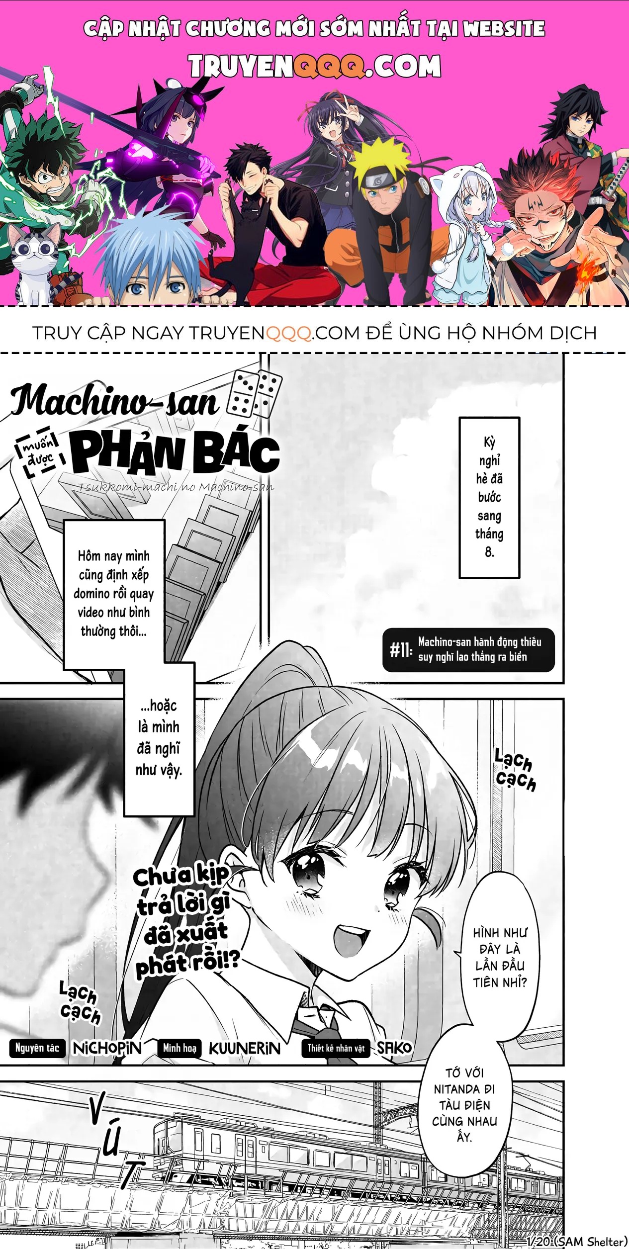 Machino-San Muốn Được Phản Bác Chap 11 - Next Chap 12