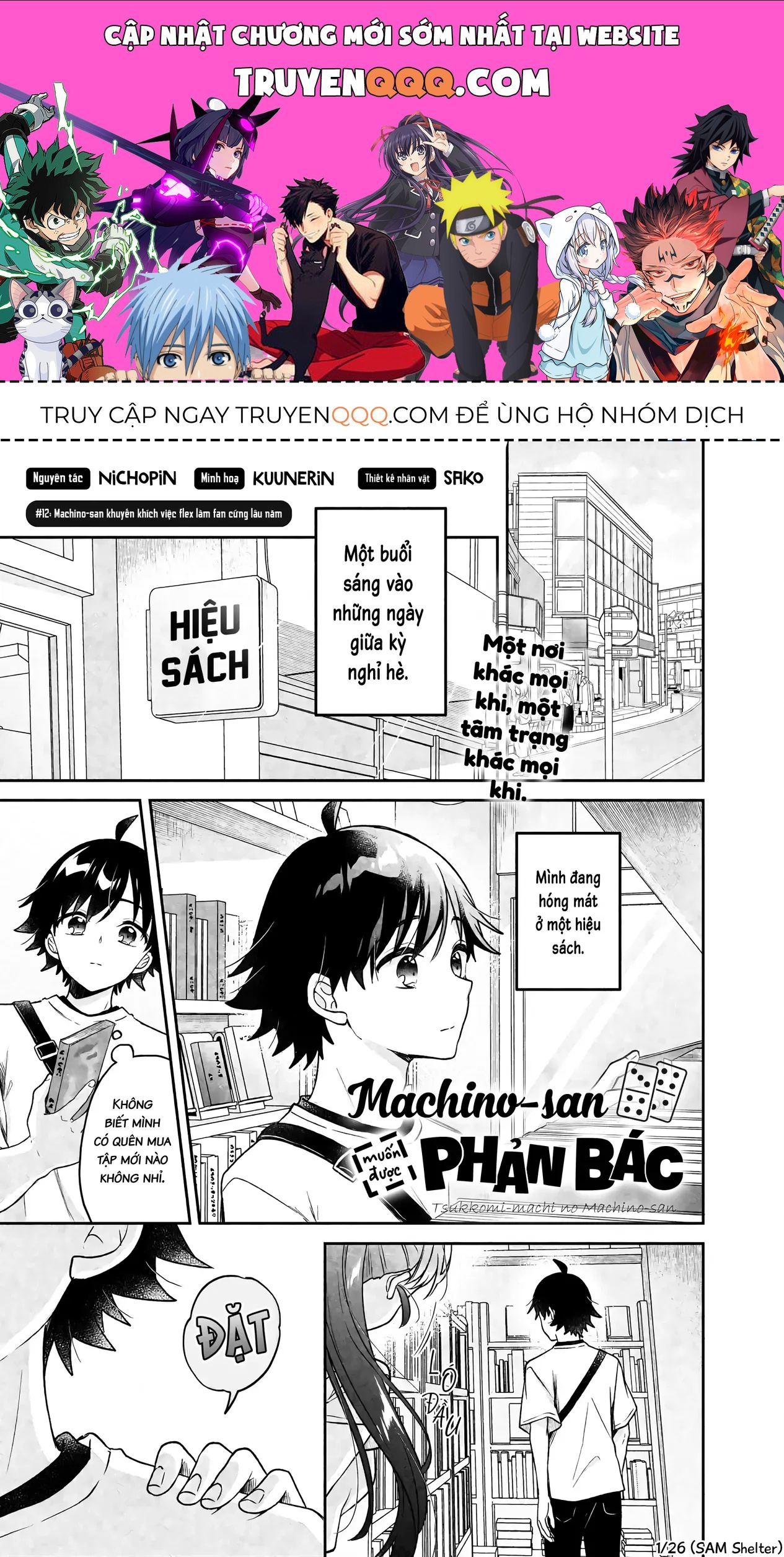 Machino-San Muốn Được Phản Bác Chap 12 - Next Chap 13