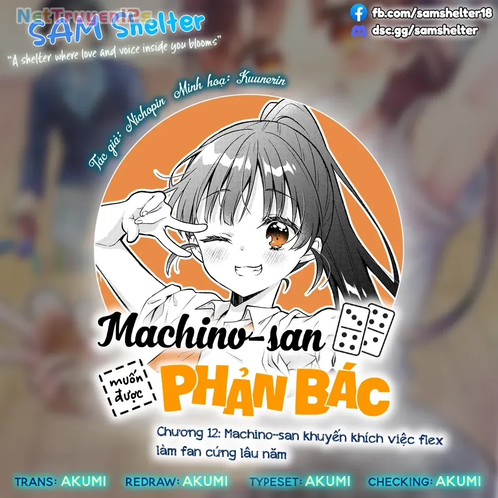 Machino-San Muốn Được Phản Bác Chap 12 - Next Chap 13