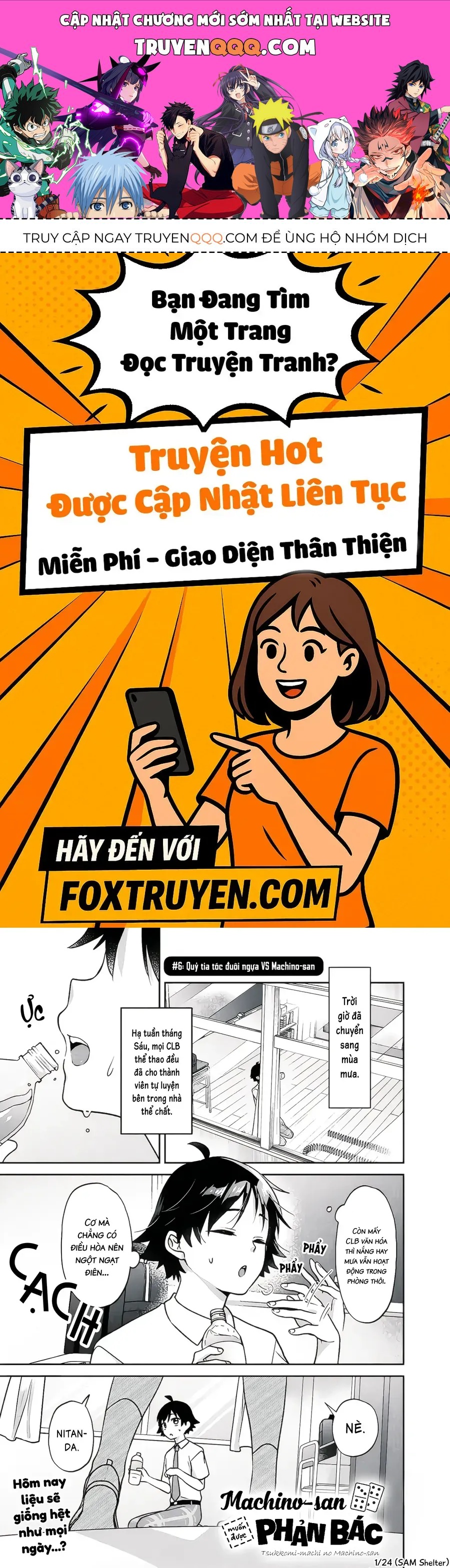 Machino-San Muốn Được Phản Bác Chap 6 - Next Chap 7