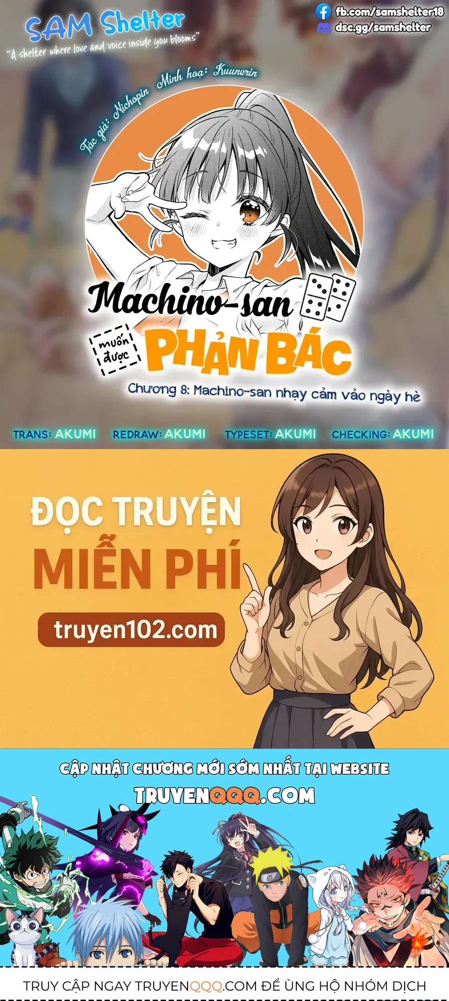 Machino-San Muốn Được Phản Bác Chap 8 - Next Chap 9