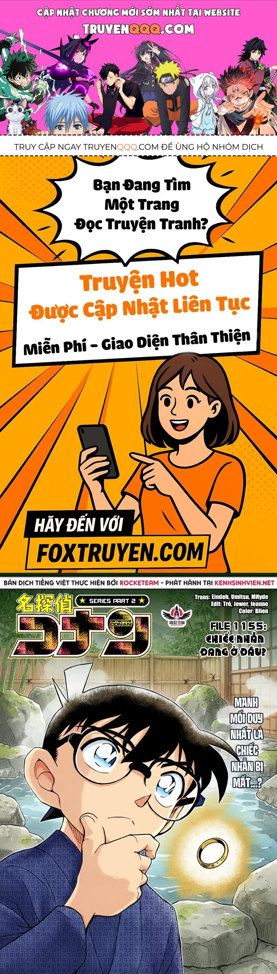 Thám Tử Conan Chap 1155 - Next Chap 1156